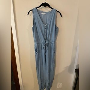 Chambray jumpsuit